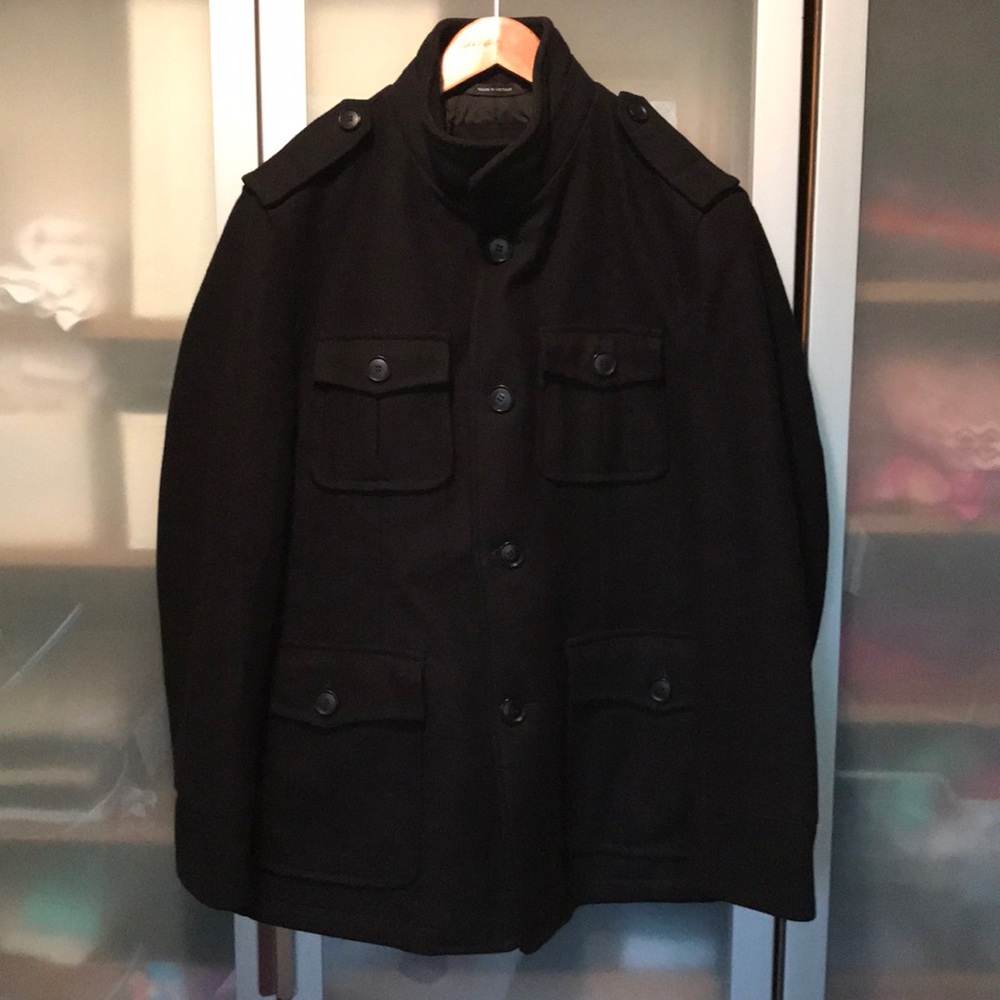 Hugo Boss Wool Black jacket